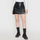 thumbnail image 2 of Falda Mujer Ecocuero Negro Corona, 2 of 5