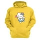 thumbnail image 1 of Polerón Canguro Gatita Kitty Amarillo Talla S Unisex, 1 of 3