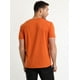 thumbnail image 3 of Polera Manga Corta Cuello V Naranjo oscuro naranja oscuro XL, 3 of 4