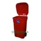 thumbnail image 2 of Contenedor de Basura de 120 Lts Rojo, 2 of 3