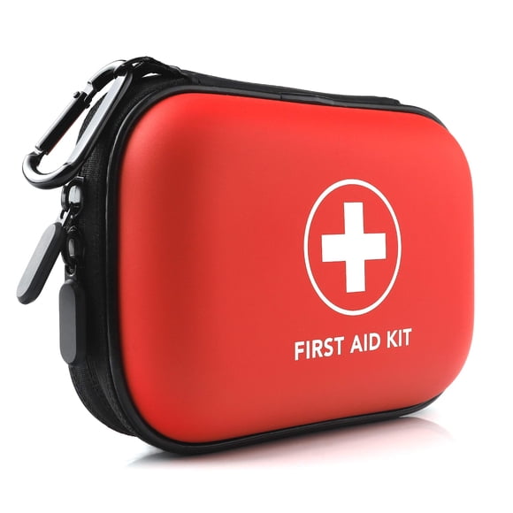 Botiquín de primeros auxilios THRIAID Mini, funda impermeable de 100 piezas