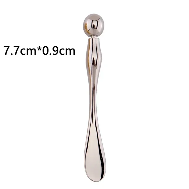 Metal Face Massage Stick Anti Wrinkle Eye Cream Applicator Mask Mixing Spatulas Scoop Eyes Massage Beauty Facial Care Tool