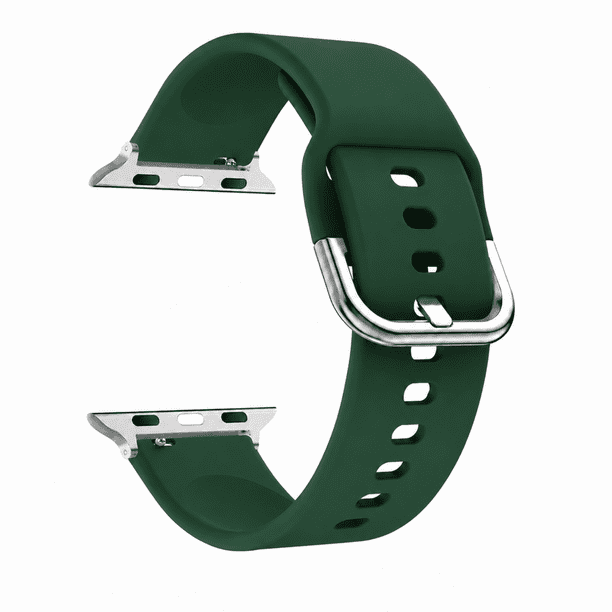 Correas Para Apple Watch Serie 7 - 45MM - Silicona Con Hebilla