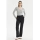 thumbnail image 4 of Polera Mujer Escote Abotonado Gris Melange, 4 of 4