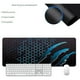 thumbnail image 3 of Mouse Pad Gamer Profesional, Alfombrilla De Ratón, Impermeable, Ergonómico, Base De Goma Antideslizante, Tamaño Grande (60 X 30 X 3 Cm), Altamente Duradero, Caucho De Calidad (azul), 3 of 6