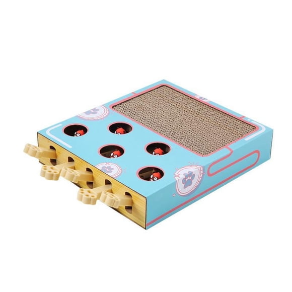Juguete Interactivo Creativo Y Resistente Whack A Moles Para Gatos, Gatitos Y Mascotas