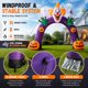 thumbnail image 5 of Arco inflable Riidmaax 3,7 m Halloween para exteriores, 5 of 8