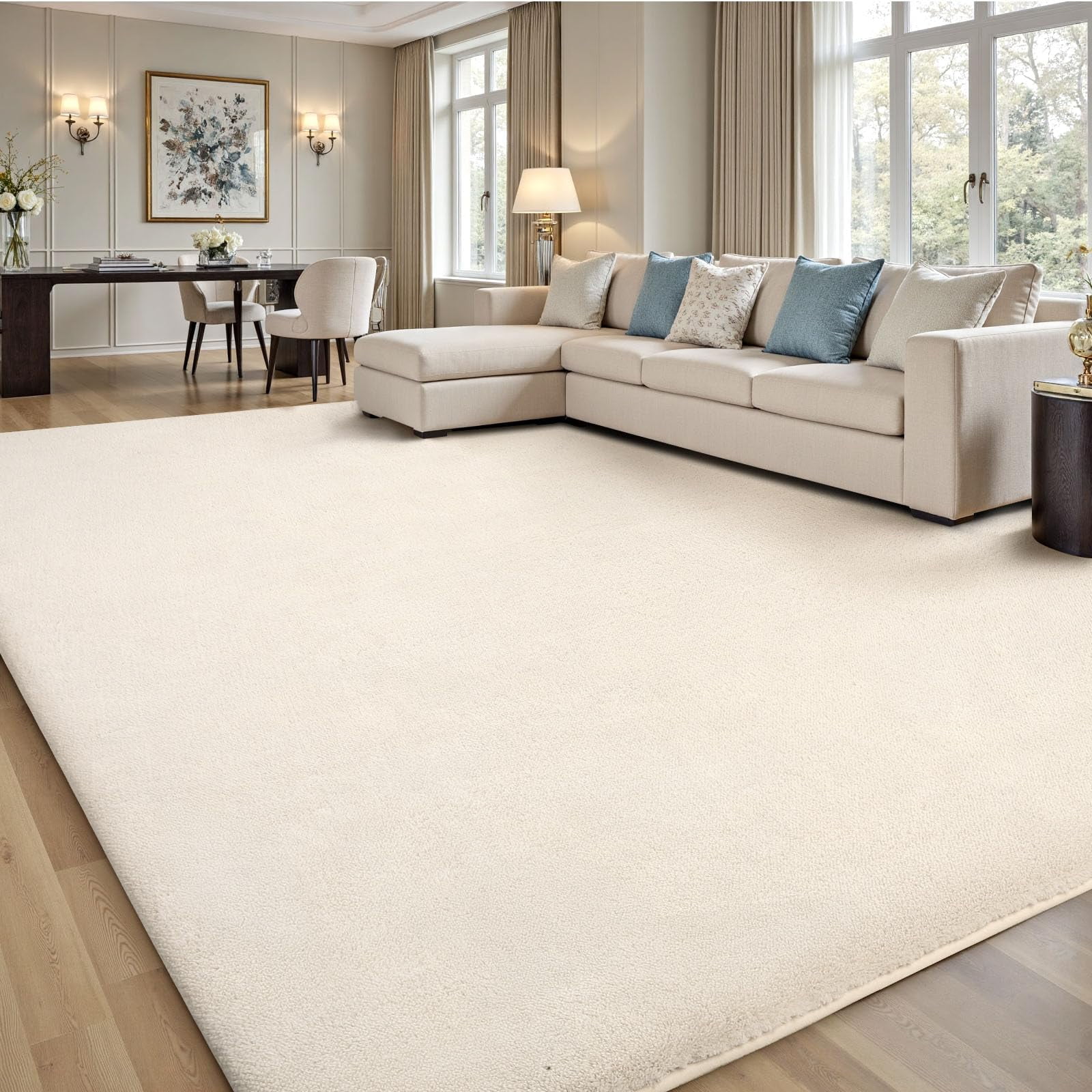 Alfombra Area Sour Lemon De 10 X 14 Pies Para Sala De Estar Y Dormitorio