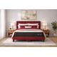 thumbnail image 1 of Cama 2 Plazas Completa  Rojo | Base Europea + Colchón Excellense Plus 25CM + Respaldo Tapizado, 1 of 8
