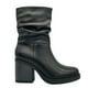 thumbnail image 5 of Bota para mujer, Negro, media pantorrilla Danicolle, 5 of 5