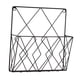 thumbnail image 2 of Organizador Colgante De Estante De Almacenamiento De Periódicos De Metal Para Oficina En Casa Negro, 2 of 5