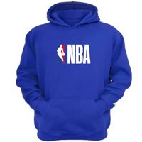 Genérico - Polerón Canguro National Basketball Asociation Nba Azul Talla S Unisex