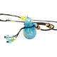 thumbnail image 3 of Vidrio Pequeña Calabaza Aceite Esencial Difusor Colgante Collar Botella De Perfume Azul, 3 of 3