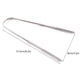thumbnail image 1 of 1PC Tongue Scraper Cleaner Surgical Grade Pro Eliminate Bad Breath Stainless Steel Metal Tongue Brush Dental Kit For Adults, 1 of 3