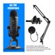 thumbnail image 5 of Paquete de micrófono Blue Yeti Blackout con soporte de brazo Knox Boom, 5 of 9