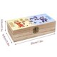 thumbnail image 2 of Sundrop y Moondrop: Batalla de Jefes Caja Organizadora de Madera Rústica - Caja Decorativa Multifuncional para Escritorio, Hogar, Oficina, Joyas y Manualidades, 2 of 6