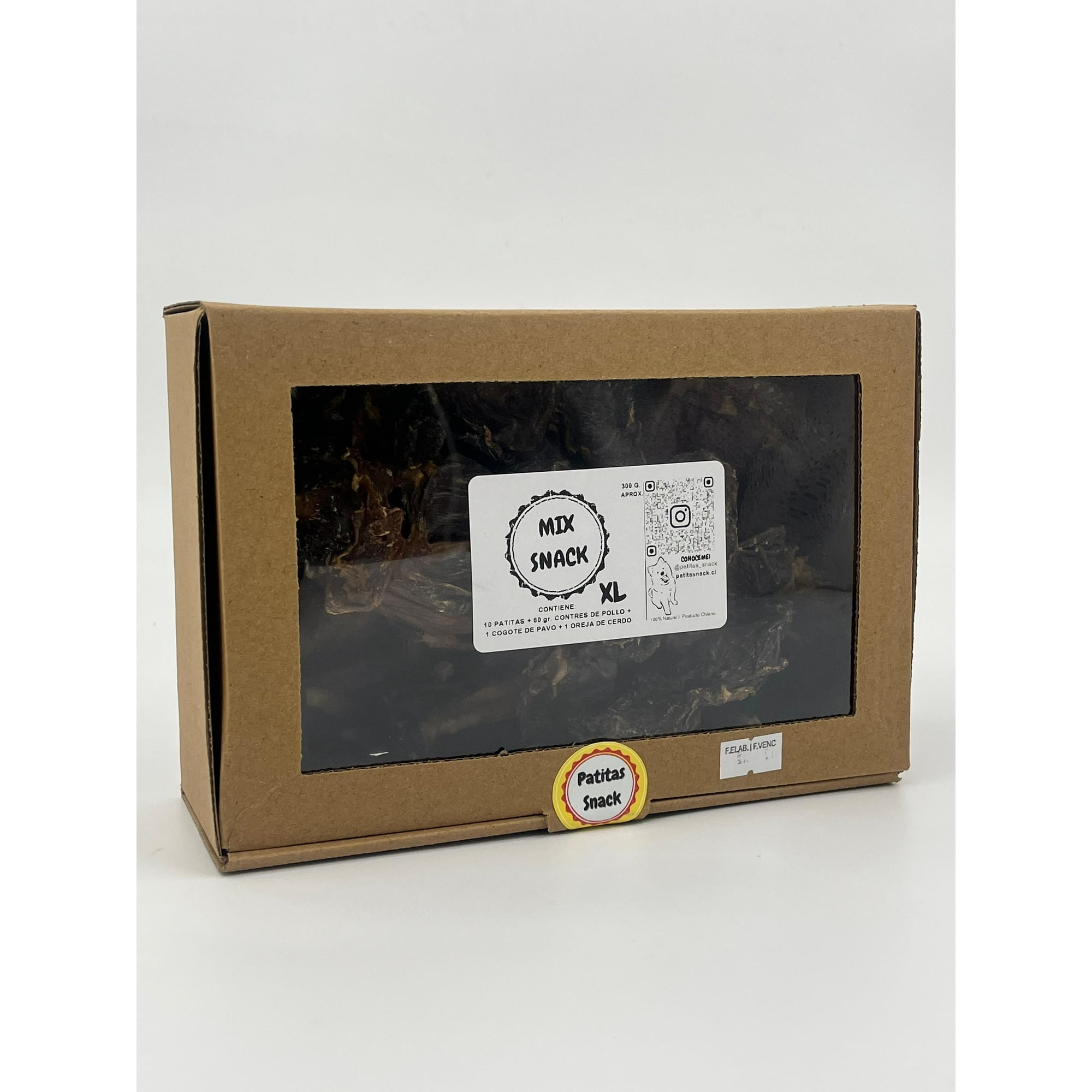 Patitas Snack - Mix Deshidratado Para Mascotas