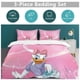 thumbnail image 5 of Daisy DuckCartoon Collection 3-Piece Comforter Set, Personalized Bedding Decor for Kids And Teens Bed Sheets, 5 of 5