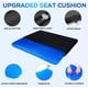 thumbnail image 4 of Cojín de asiento de gel Helishy, antideslizante, azul huevo, para coche de oficina, 4 of 8
