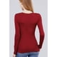 thumbnail image 2 of Camiseta Mujer Elasticada Forro Polar Manga Larga 2419, 2 of 2