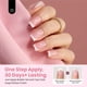 thumbnail image 2 of Press On Nails Beetles X PRESS PLUS French Tips Pink 150 unidades, 2 of 7