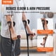 thumbnail image 2 of Muletas de antebrazo VEVOR plegables para caminar, altura ajustable, 2 of 9