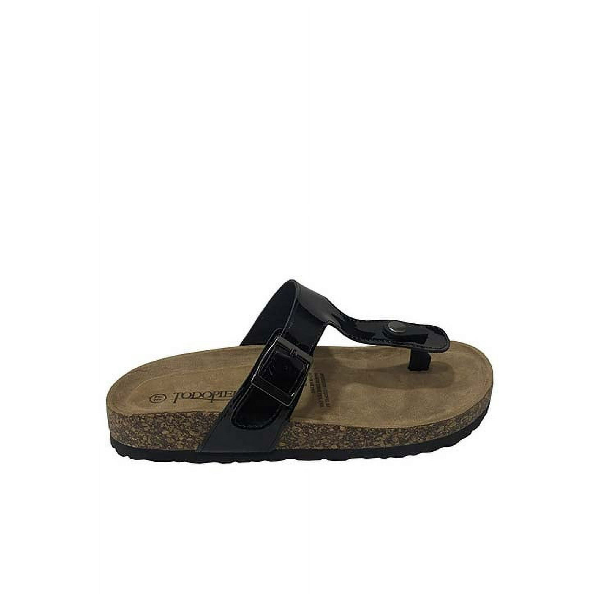 Todopiel - Sandalia Ecocuero Zaw03 Negro