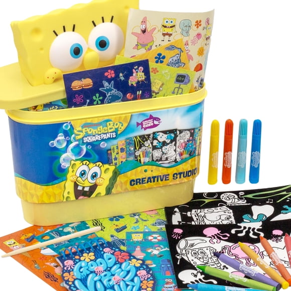 Art Kit Horizon Group USA Spongebob Squarepants con más de 25 piezas