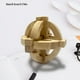 thumbnail image 2 of Wooden Kongming Lock,3D Brain Teaser Puzzle,Office Decompression Puzzle For Adult, Desktop Intelligence Gift For Kids (Globe), 2 of 4