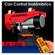 thumbnail image 4 of Tecle Eléctrico Inalámbrico 1200kg 12mtrs Cable Acero 1850w, 4 of 9