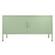 thumbnail image 1 of TV Rack 2 puertas y repisa ajustable interior - Verde Menta, 1 of 3