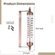 thumbnail image 3 of Termómetro TERMOFLY Nuevo Modelo, Números Grandes, Acero Premium, 3 of 7