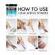 thumbnail image 3 of Mia Secret Clear Acrylic Powder 4oz, 3 of 3