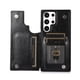 thumbnail image 1 of PU Leather Card Holder Wallet Case For Samsung Galaxy S23 S22 S21 S20 Note 20 Ultra Plus Kickstand Durable Shockproof Cover, 1 of 3