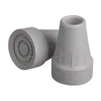 Topmedic - Par De Regatones De Goma Para Baston 34 19Mm