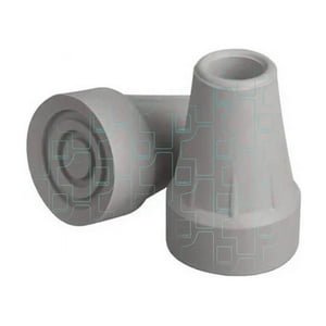 Topmedic - Par De Regatones De Goma Para Baston 34 19Mm