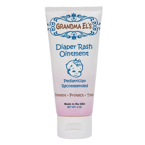 Pomada para dermatitis del pañal Grandma El's, tubo de 60 ml
