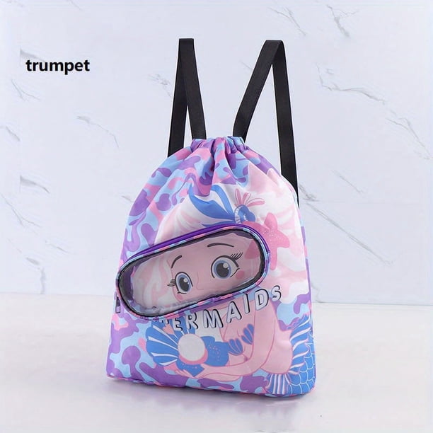 Swimming Bag Children Dry And Wet Separation Waterproof Storage Bag Male And Female Children's Sports Portable Cute Cartoon Beach Backpack