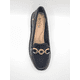 thumbnail image 3 of Mocasín Cadena Dorada Extra Acolchado Negro, 3 of 3