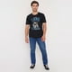 thumbnail image 4 of Polera Hombre Fun Focal Print  Negro Corona, 4 of 5