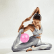 thumbnail image 5 of Pelota de pilates pequeña para estabilidad, pilates, barra de yoga, fisioterapia, entrenamiento básico, 5 of 5