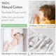 thumbnail image 3 of Sábanas bajeras ajustables para cuna de viaje, compatibles con Guava Lotus, Baby Bjorn, Dream on Me Travel Crib Light Playard, paquete de 2, 3 of 6