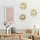thumbnail image 3 of Espejo Manortang Champagne Gold de pared redondo de 9 cm, paquete de 3, 3 of 8