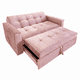 thumbnail image 3 of Sofa Cama Novus Tres Posiciones Palo Rosa Felpa, 3 of 3
