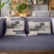 thumbnail image 3 of Cojín Plutus Brands Blue Plutus Blocks Stripe de 40 x 40 cm, 3 of 9