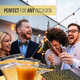 thumbnail image 5 of Paquete de 100 servilletas de cóctel - Servilletas de papel de lujo de 3 capas para fiestas - Servilletas desechables para bebidas y bodas, 5 of 5