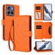 thumbnail image 1 of Funda Cartera Mariposa para [Motorola Edge 50 Neo 5G] con Soporte y Cremallera Naranja, 1 of 6