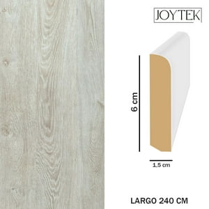 Guardapolvos Mdf Joytek Roble Blanco 240 Cm