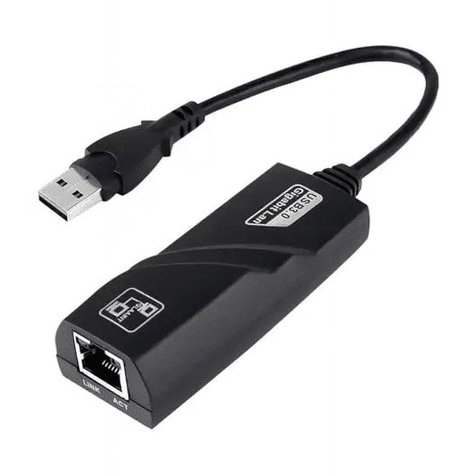 Genérico - Convertidor Rj45 A Usb 3.0 Gigabit Ethernet 10/100/1000mbps Adaptador