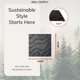 thumbnail image 5 of Paneles de pared Wall!Supply pack de 12 unidades negro 50 × 50 cm, 5 of 7